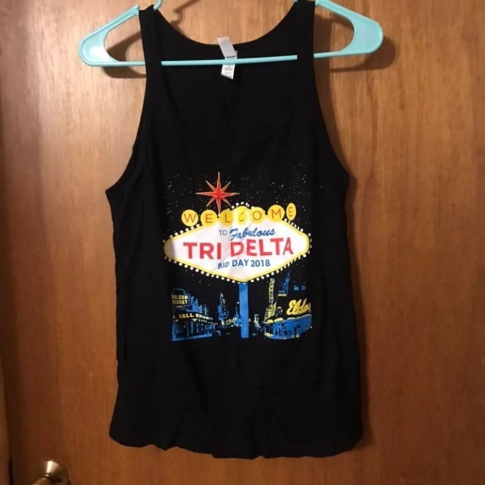 Tri Delta Bid Day 2018 tank top